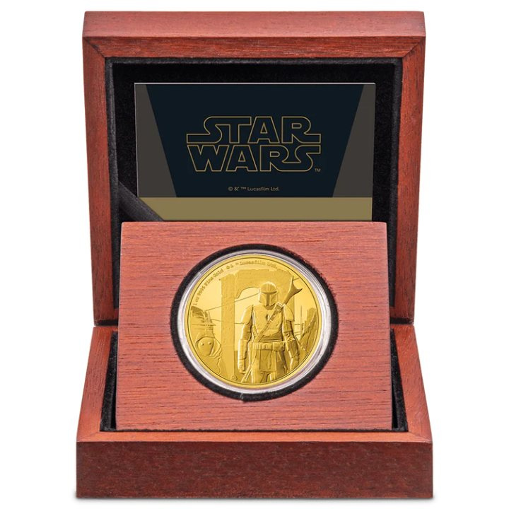 Niue: Star Wars The Mandalorian – The Mandalorian 1 uncja Złota 2021 Proof