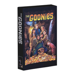 Samoa: The Goonies Kazeta VHS kolorovaná 2 oz Stříbra 2025 Tvarovaná mince s antickým vzhledem