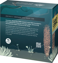 Creatures of the Deep "C" Mintmark 1/10 uncji Złota 2023 Proof