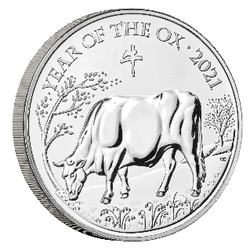 Lunar: Year of the Ox 28.28 gramm Cupro-Nickel 2021