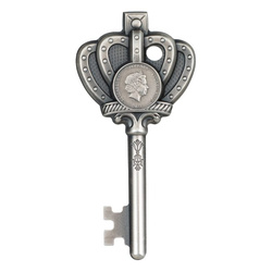 Îles Cook : Key to my Kingdom 1 once d'argent 2023 Ultra High Relief Antiqued Coin