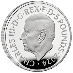 Ensemble de 13 pièces en argent Grande-Bretagne 2024 Proof