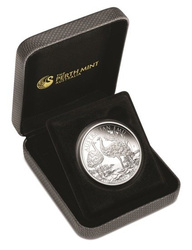 Australijski Emu 1 uncja Srebra 2019 Proof