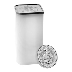 The Royal Tudor Beasts: The Greyhound of Richmond 2 oz Silber 2025