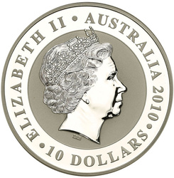 Koala 10 uncji Srebra 2010