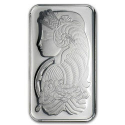 1 oz Platinbarren Pamp - Beschädigtes Ceripack