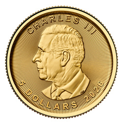 Kanadyjski Liść Klonowy 1/10 uncji Złota 2026 Privy Wolf Mark