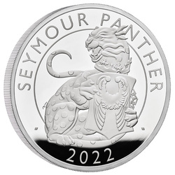 The Royal Tudor Beasts: Seymour Panther 1 oz Silver 2022 Proof