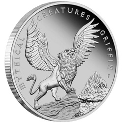 Mythical Creatures: Griffin 1 oz Platinum 2022 Proof