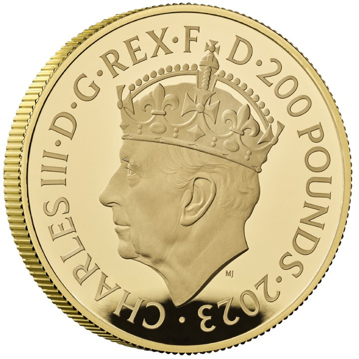 Coronación de Su Majestad el Rey Carlos III 2 uncje Złota 2023 Proof