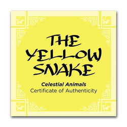 Niue: Celestial Animals - The Yellow Snake 1 oz Gold 2020