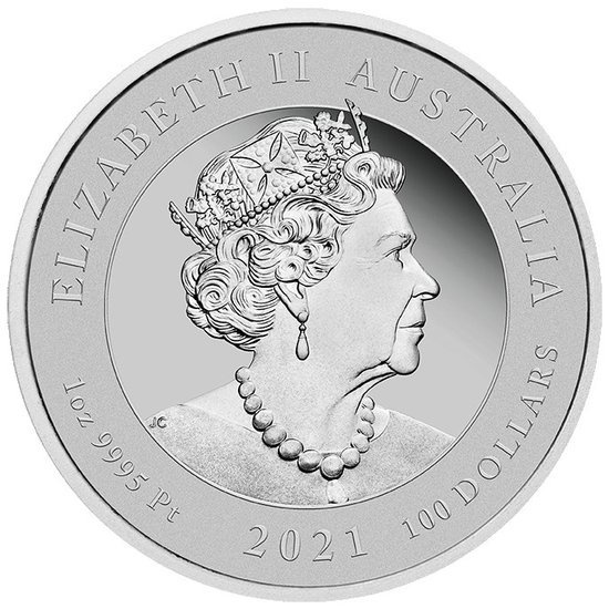 Seres Míticos: Unicornio 1 oz Platino 2021 Proof