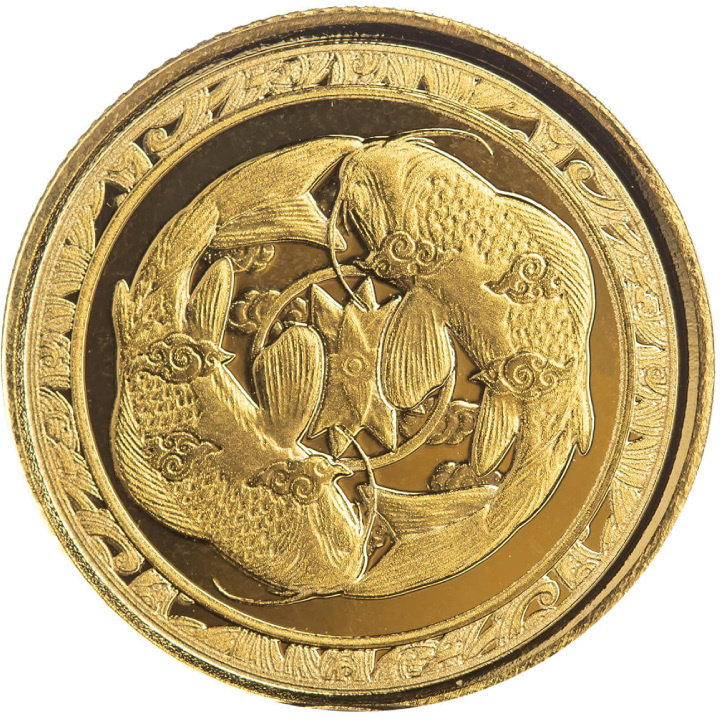 Fiji: Koi Fish 1/10 uncji Złota 2023 Prooflike