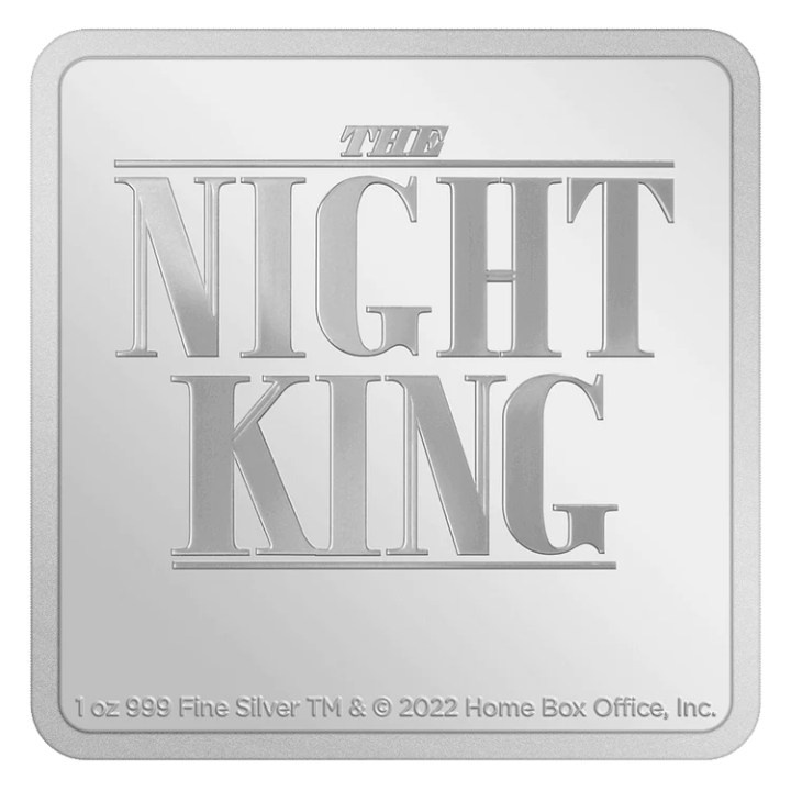 Game of Thrones - The Night King coloured 1 oz Silver 2022 Proof