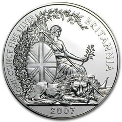 Britannia 1 once d'argent 2007