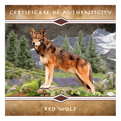 Mesa Grande Sovereign: Lobo Rojo de color 5 oz Cobre 2025