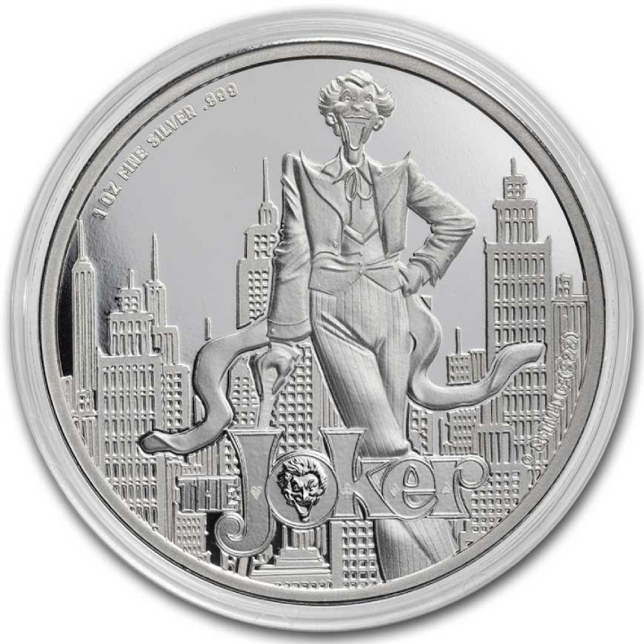 Samoa: DC Comics - Joker 1 uncja Srebra 2024