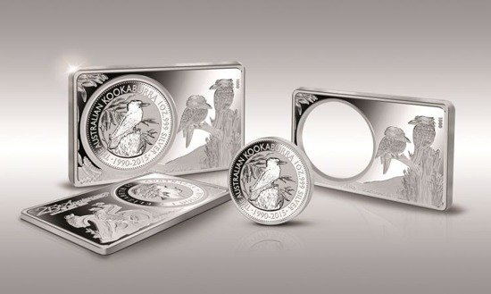 Kookaburra - Jubilee set 3 oz Plata 2015