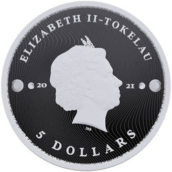 Tokelau: Equilibrium 1 oz Silber 2021 Proof