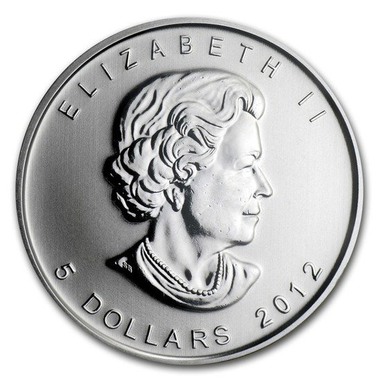 Maple Leaf 1 oz Silber 2012
