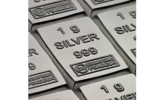 1 g CombiBar Valcambi Silver Bar