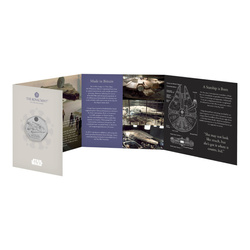 Star Wars : Millennium Falcon 50 pence en cuivre-nickel 2024