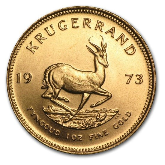 Krugerrand 1 oncia d'oro 1973