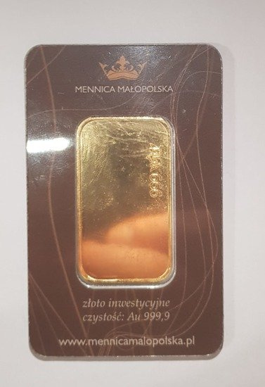 1 uncia Małopolska Mint aranyrudacska