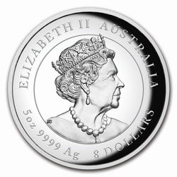 Lunar III: Rok Bawoła 5 uncí stříbra 2021 Proof High Relief