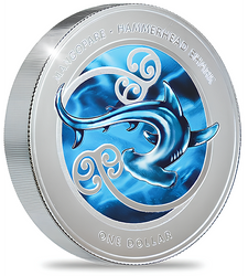 New Zealand: Mangōpare fabrig 1 oz Silber 2025 Proof Coin