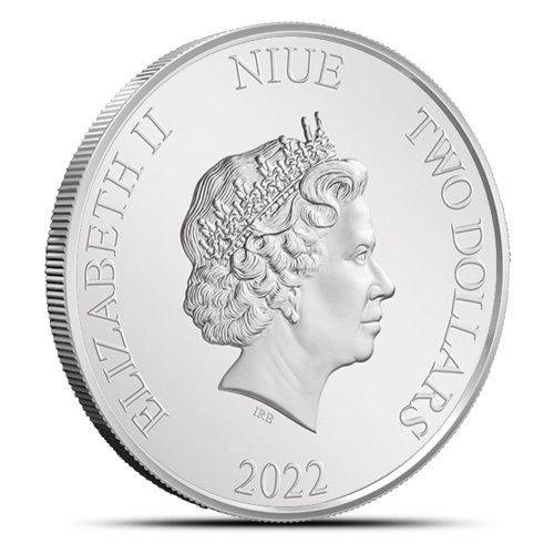 Niue: Żółw Szylkretowy 1 uncja Srebra 2022