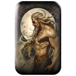 Lingot Germania Mint : Dieux - Baldur coloré 2 onces d'argent 2024 Finition antique