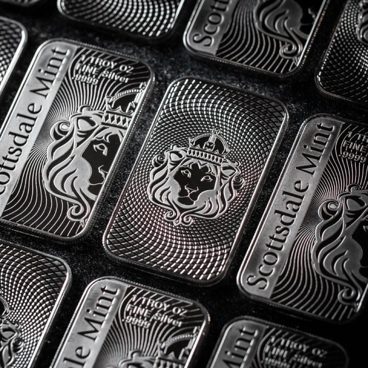 Scottsdale Mint Vortex 1 oz Silver Bar