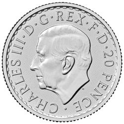 Britannia Silbermünze 1/10 Unze Silber 2027