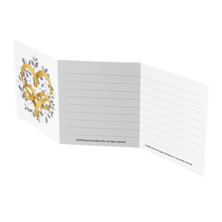 Canada: Celebrate Love $20 argento placcato oro 2025 Proof