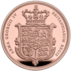 Wielka Brytania: Suweren Zestaw 5 złotych monet 2025 Proof