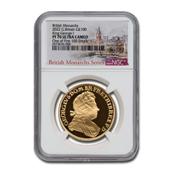 The Royal Mint: British Monarchs – König George I Goldmünze im NGC-Slab