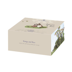 Winnie the Pooh - Canguro e Piccolo Oro 2022 Proof