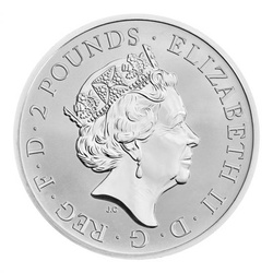 Sada 2 mincí The Royal Tudor Beasts: Seymour Panther 2 x 1 unce 2022 Proof