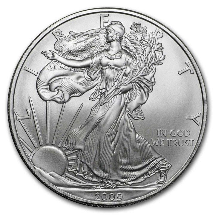 American Eagle 1 oz Plata 2009