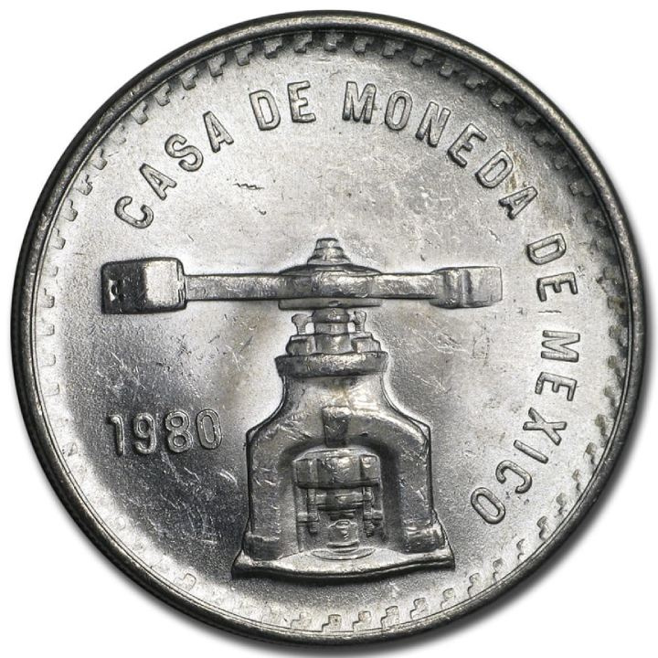 Mexico: Onza Balance Scal 1 oz Silver 1980