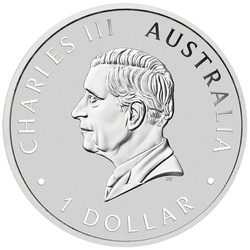 Australijski Emu 1 uncja Srebra 2024