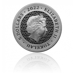 Tokelau: Bull & Bear 1 oz Silver 2022