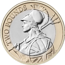 Set of 8 coins United Kingdom 2021