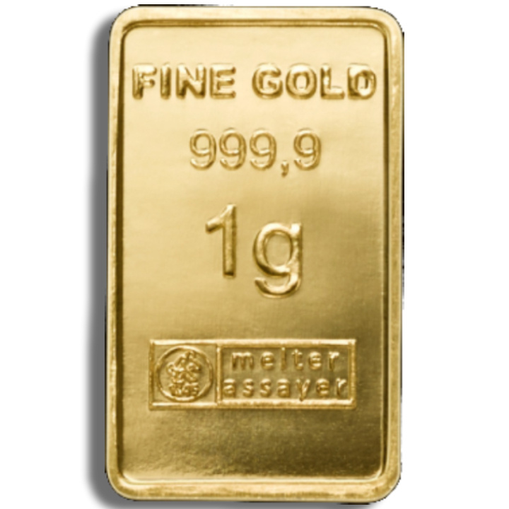 Sztabka Heimerle Meule 1g Złota (bez certipacku)