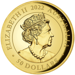 Souverain australien en or 2022 Proof High Relief Piedfort Coin