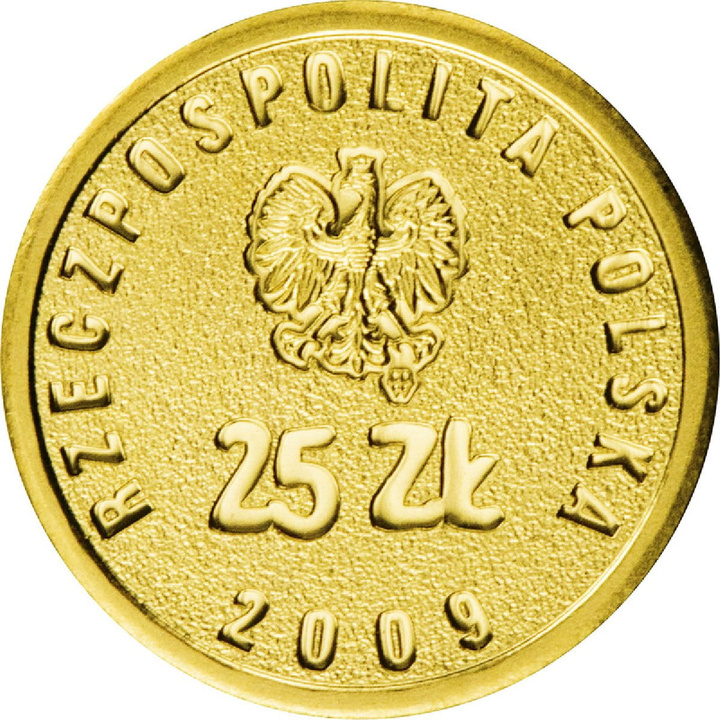 Poland 25 Zloty Gold 4 June 1989 Elections 2009 Proof