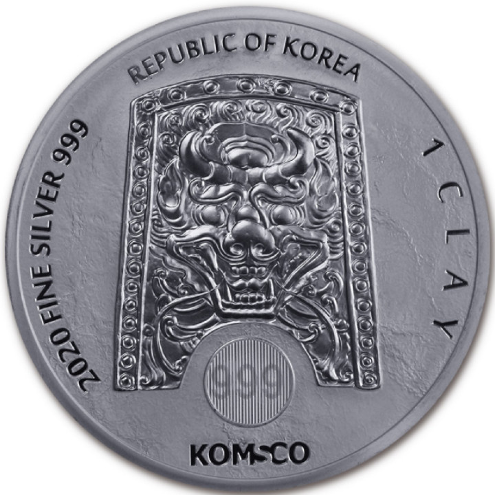 Corea del Sud: Chiwoo Cheonwang 1 oncia d'argento 2020