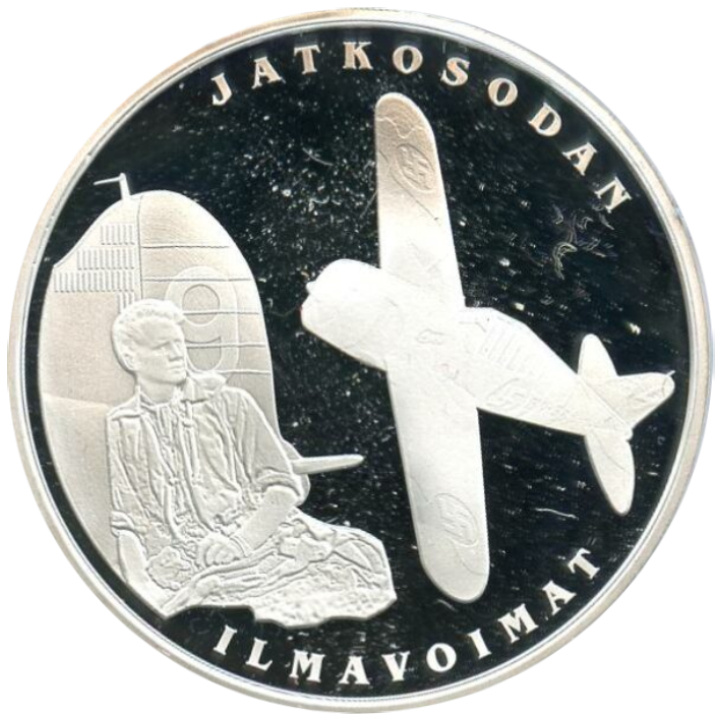 Medal Sił Powietrznych Jatkosodam, Suomi Taisteli Srebro 1939-1945 