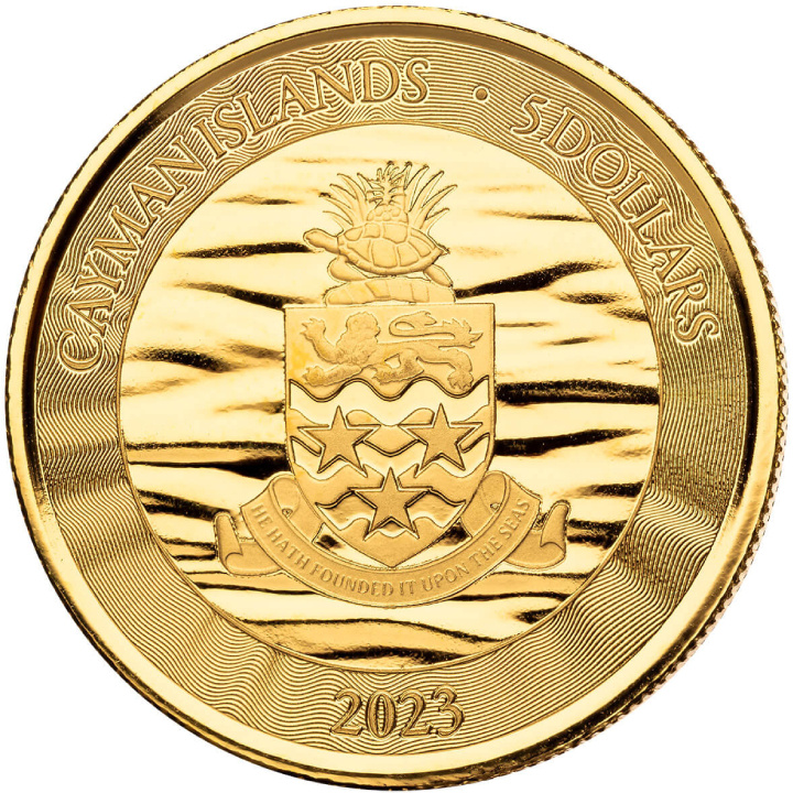 Cayman Islands: Marlin 1 uncja Złota 2023 Prooflike